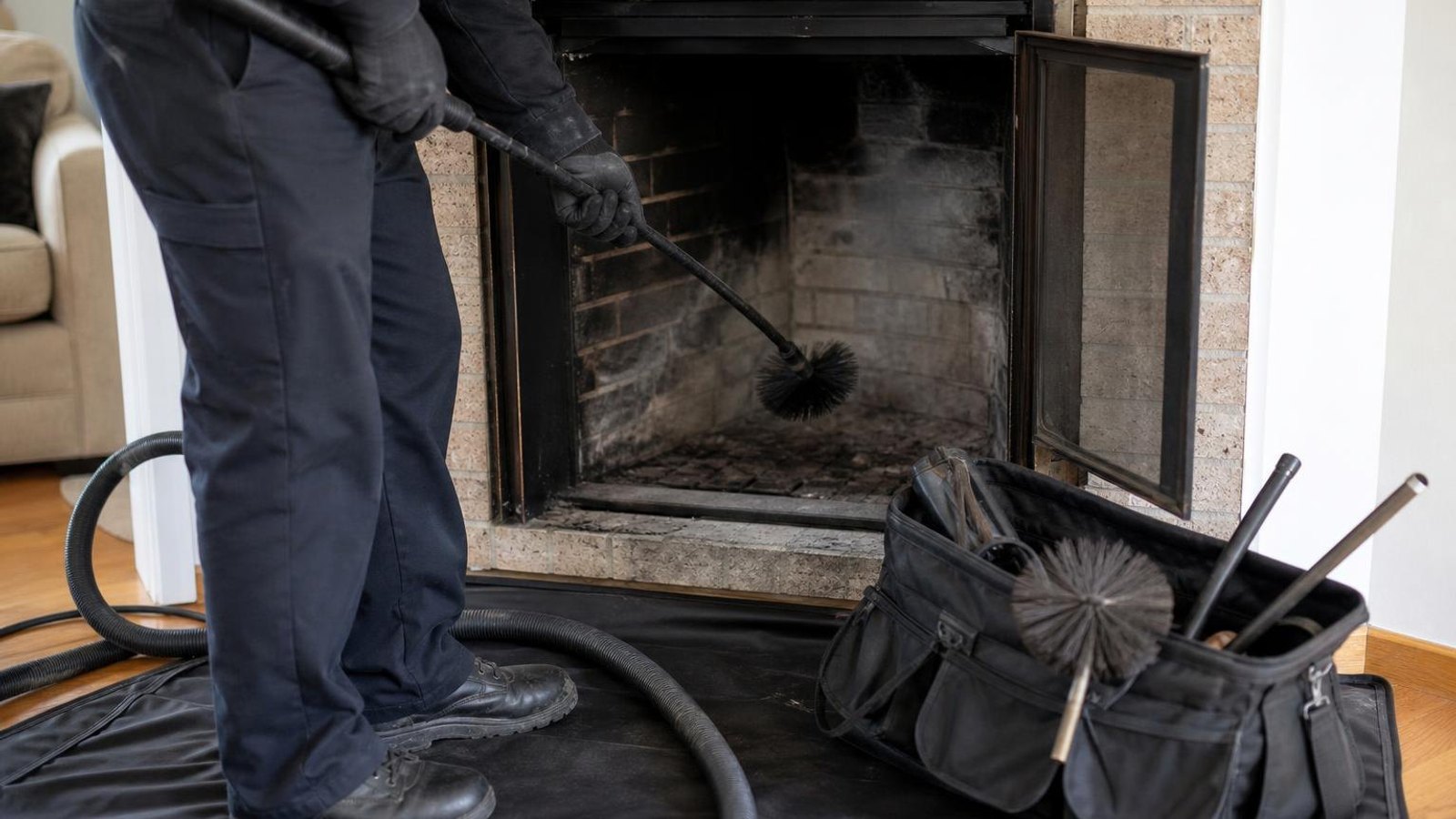 Practical chimney sweep & inspection in Beltsville